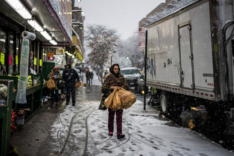 Picture 7 of Blizzard attacked the US East Coast, 260,000 people lost power