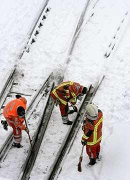 Picture 1 of Blizzard raging in Europe