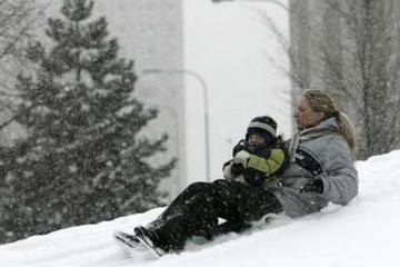 Picture 6 of Blizzard raging in Europe