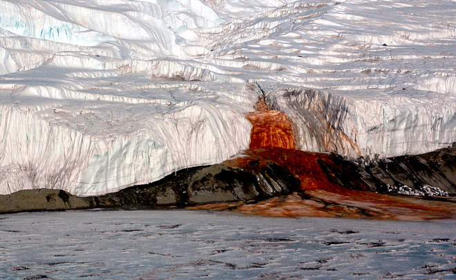 Picture 1 of 'Blood waterfall': 106-year mystery in Antarctica has just been decoded by science