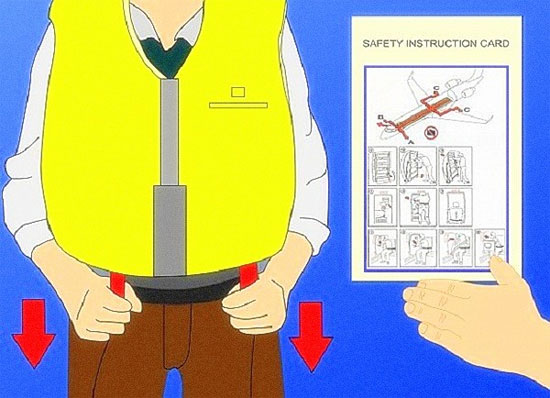 Picture 6 of Body reaction when the plane falls and how to