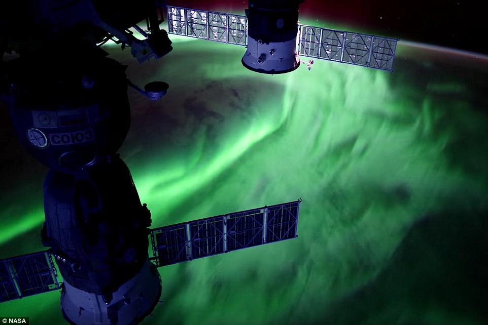Picture 1 of Breathtaking view of space from the International Space Station