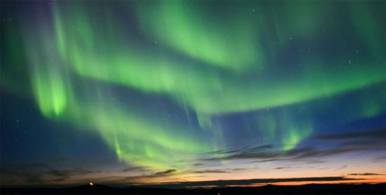 Picture 7 of Bright light of aurora