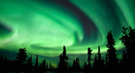 Picture 9 of Bright light of aurora