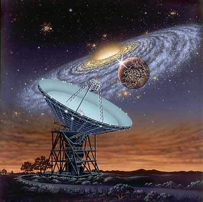 Picture 1 of Campaign to search for extraterrestrial life (Part 1)