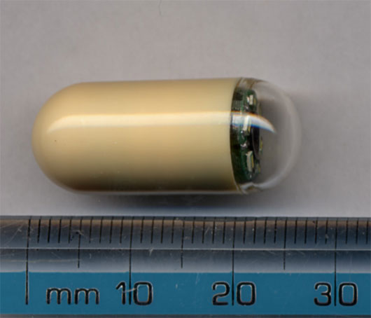 Picture 1 of Canada developed wireless endoscopic capsule technology
