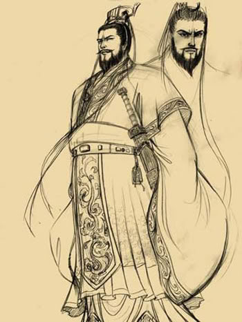 Picture 1 of Cao Cao's grave is suspected of being his nephew