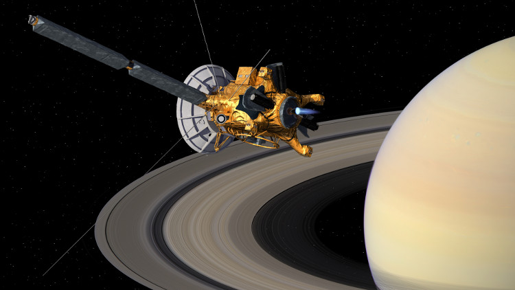 Picture 1 of Cassini spacecraft said the latest information