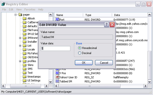 Picture 2 of Chat tab in Yahoo Messenger