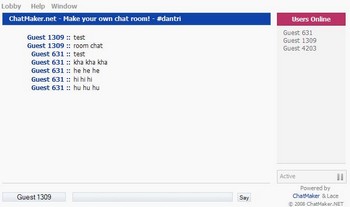 Picture 2 of ChatMaker - Create quick and free chat rooms