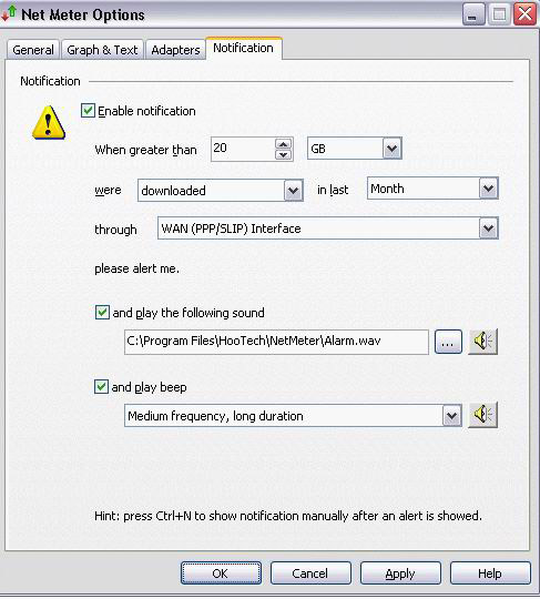 Picture 2 of Check download speed with Net Meter