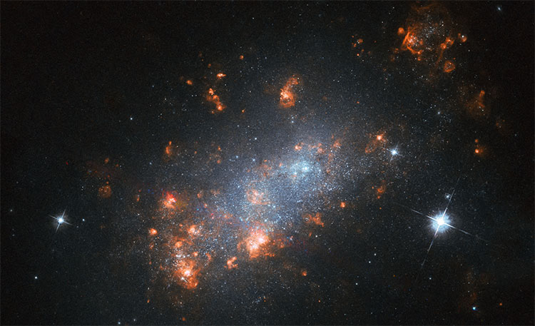 Picture 1 of Cherry blossom galaxies flourish, glowing mysterious pink light