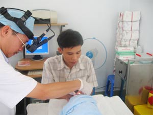 Picture 1 of Children are prone to blindness due to premature birth