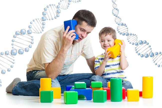 Picture 4 of Children inherit intelligence from their mother, not their father