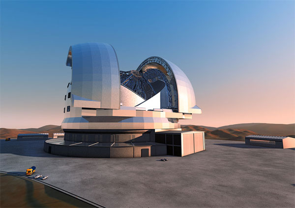 Picture 1 of Chile started construction of the world's largest telescope