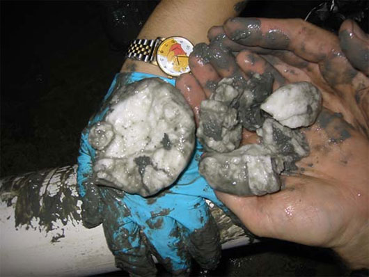 Picture 1 of China discovered large hydrate reserves in the South China Sea