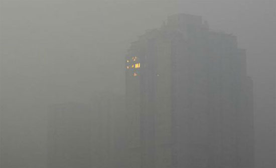 Picture 1 of China falls into serious pollution