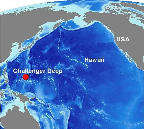 Picture 2 of China heard the sound from the Mariana crevice