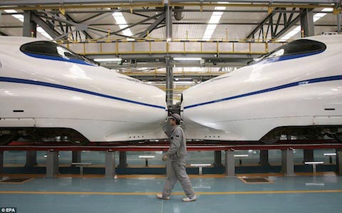 Picture 5 of China launched the world's fastest railway