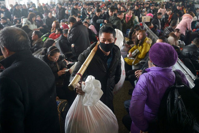 Picture 12 of China started the 'spring': 3 billion trips within the next 40 days to go home for Tet