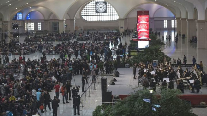 Picture 3 of China started the 'spring': 3 billion trips within the next 40 days to go home for Tet
