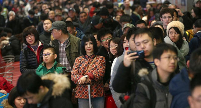 Picture 8 of China started the 'spring': 3 billion trips within the next 40 days to go home for Tet