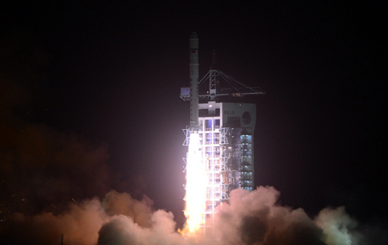 Picture 1 of China successfully launched the satellite for Turkey
