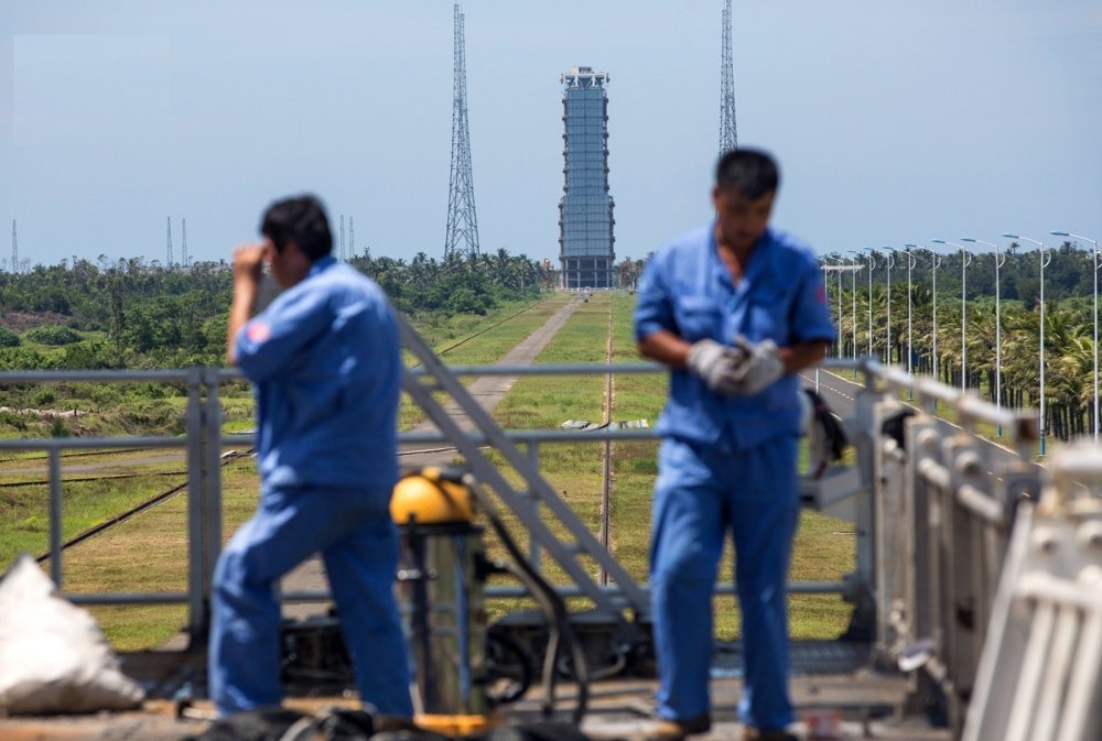 Picture 2 of China's first coastal satellite launch pad