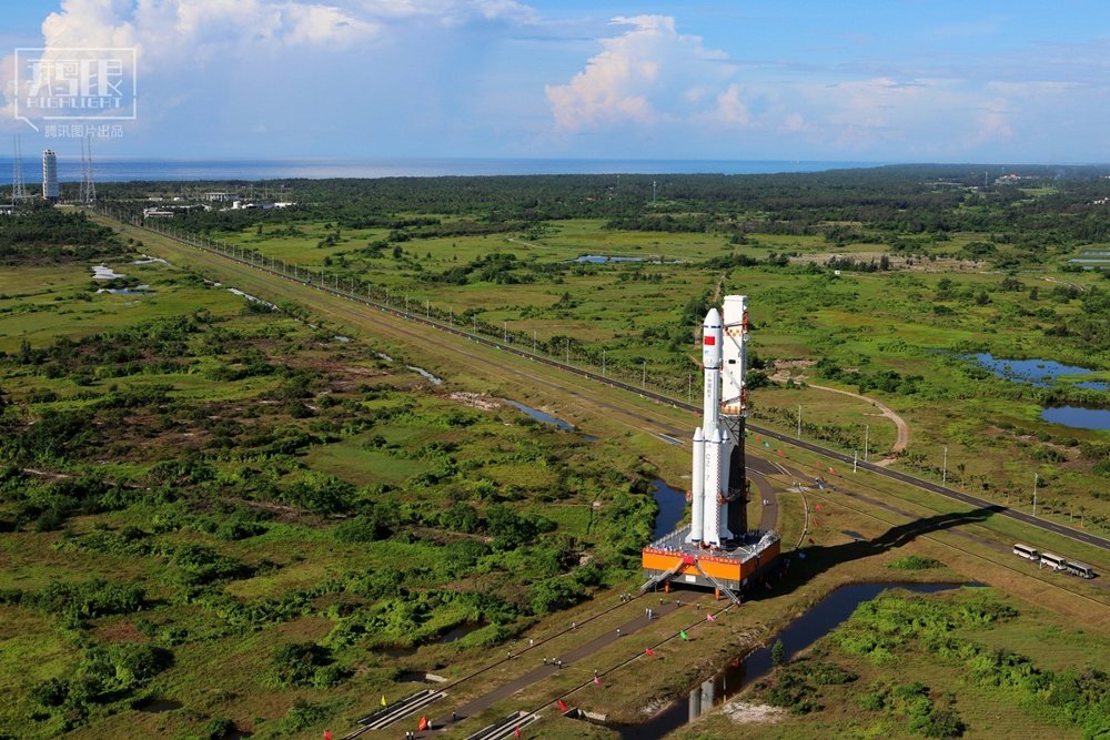 Picture 9 of China's first coastal satellite launch pad