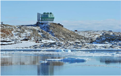 Picture 1 of Chinese research station in Antarctica