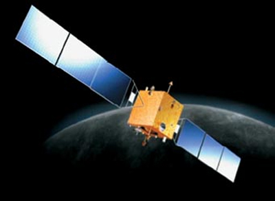 Picture 1 of Chinese satellites land on the moon