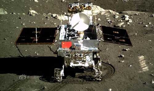 Picture 1 of Chinese self-propelled vehicles detect new features of the Moon