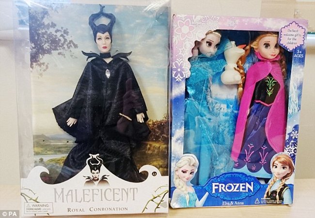 Picture 1 of Chinese toys contain toxic substances that feminine boys