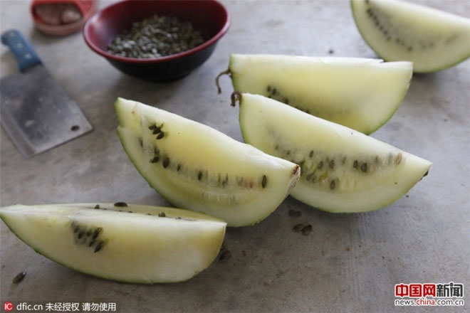 Picture 4 of Chinese watermelon bounces like rubber balls when thrown