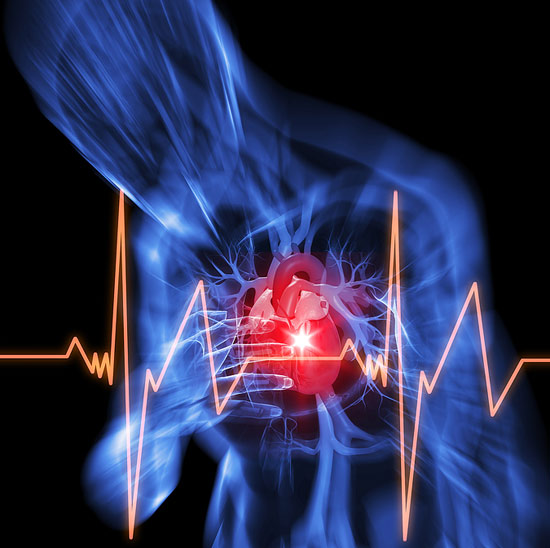 Picture 1 of Chronic stress increases the risk of a heart attack