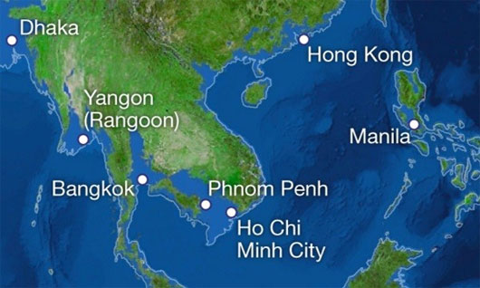 Picture 4 of City  Ho Chi Minh will be 'submerged' if the 2 pole ice melts