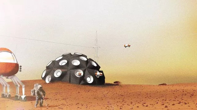 Picture 2 of City projects on Mars are about to be built