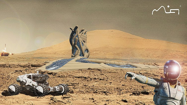 Picture 4 of City projects on Mars are about to be built