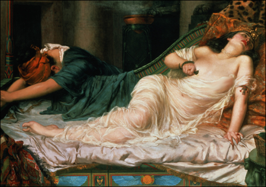 Picture 2 of Cleopatra committed suicide with poisonous snakes: Is it true or just a legend?
