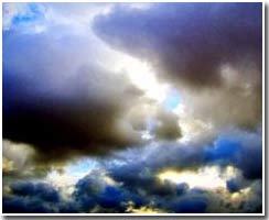 Picture 1 of Climate change increases the density of clouds in the atmosphere