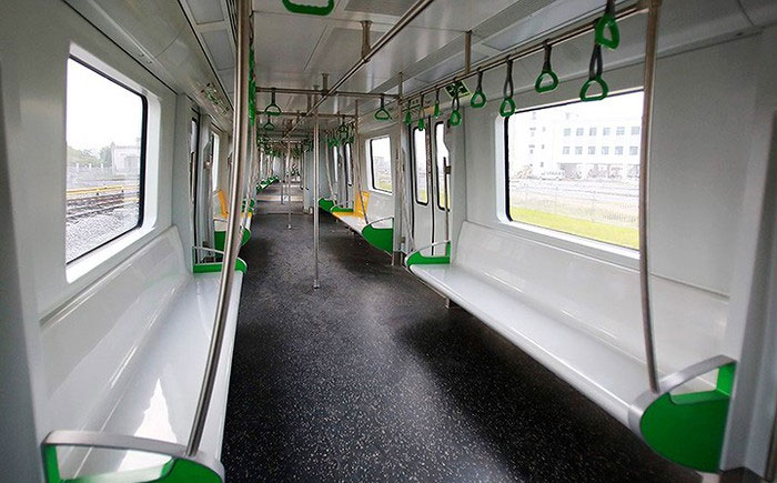 Picture 10 of Close inside of Cat Linh - Ha Dong railway before the test run