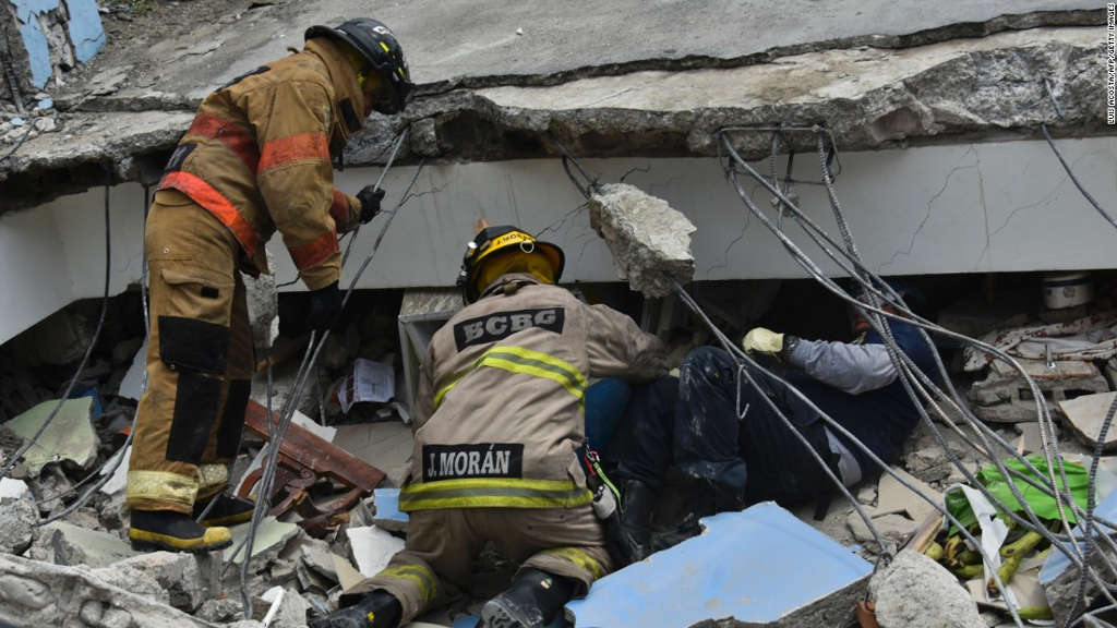 Close to the horrific earthquake in Ecuador that killed 246 people