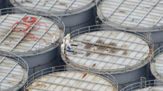 Picture 2 of Close to the radiation water crisis in Fukushima