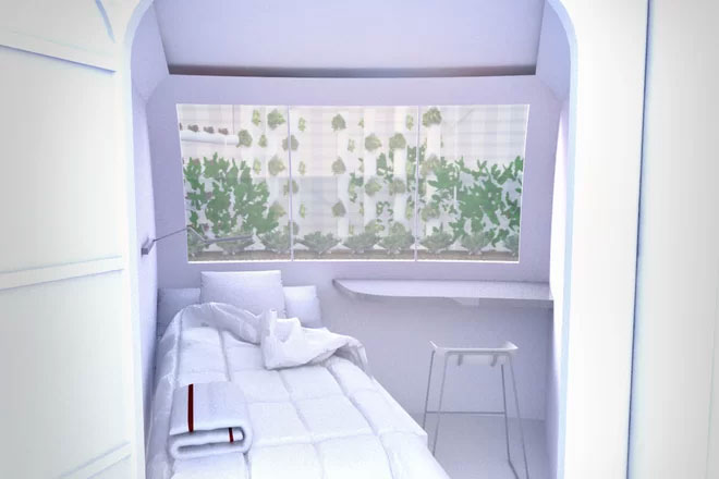 Picture 2 of Close up of NASA's Mars house
