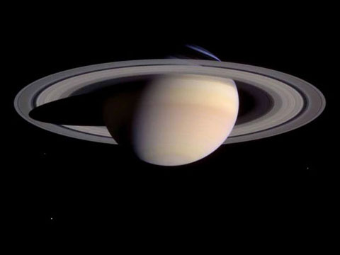 Picture 1 of Close up of Saturn and satellites
