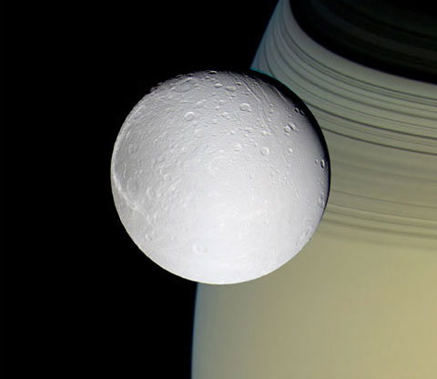 Picture 2 of Close up of Saturn and satellites