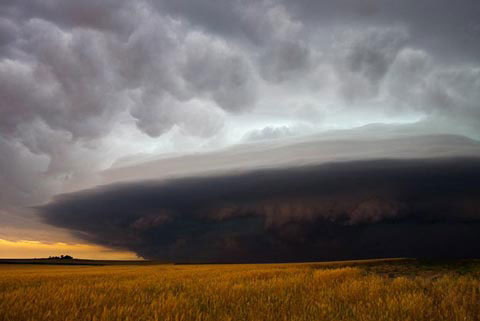 Picture 9 of Close up of 'shocking' storms