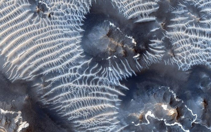Picture 11 of Close up of the amazing surface on Mars in NASA's latest series