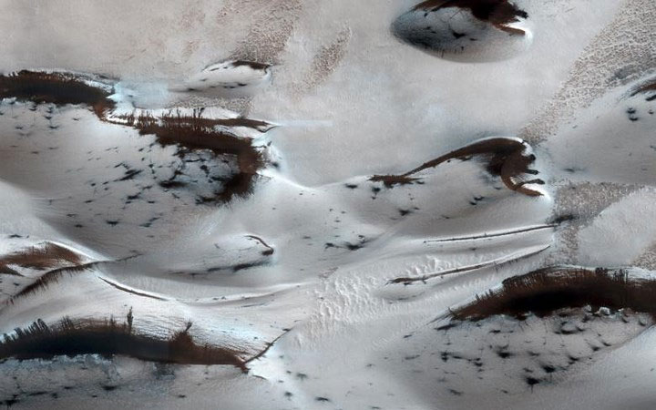 Picture 8 of Close up of the amazing surface on Mars in NASA's latest series