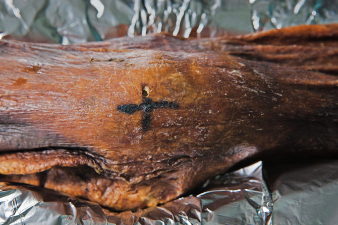 Picture 6 of Close up of the mummy otzi mummy